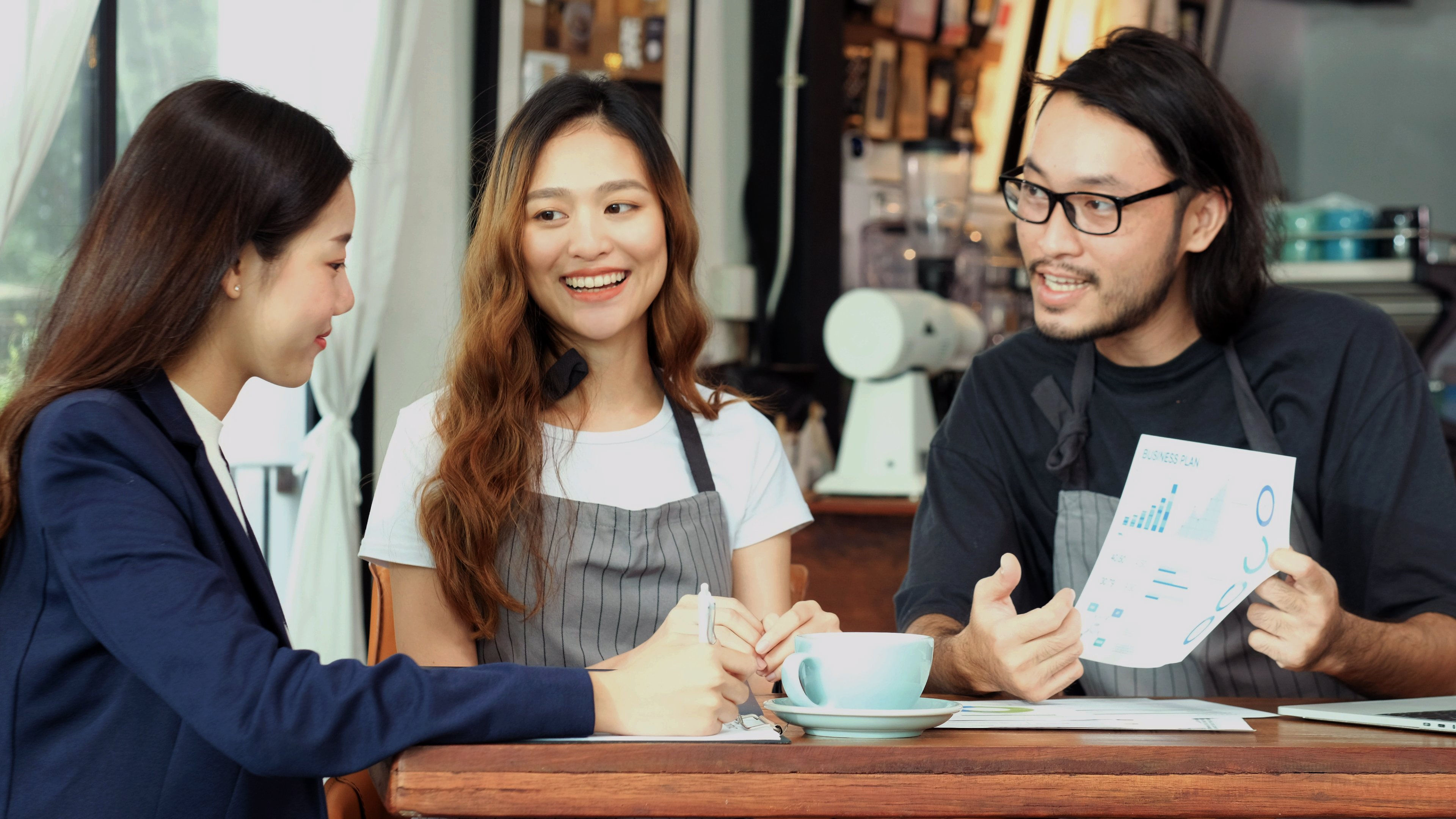 Professional team collaboration